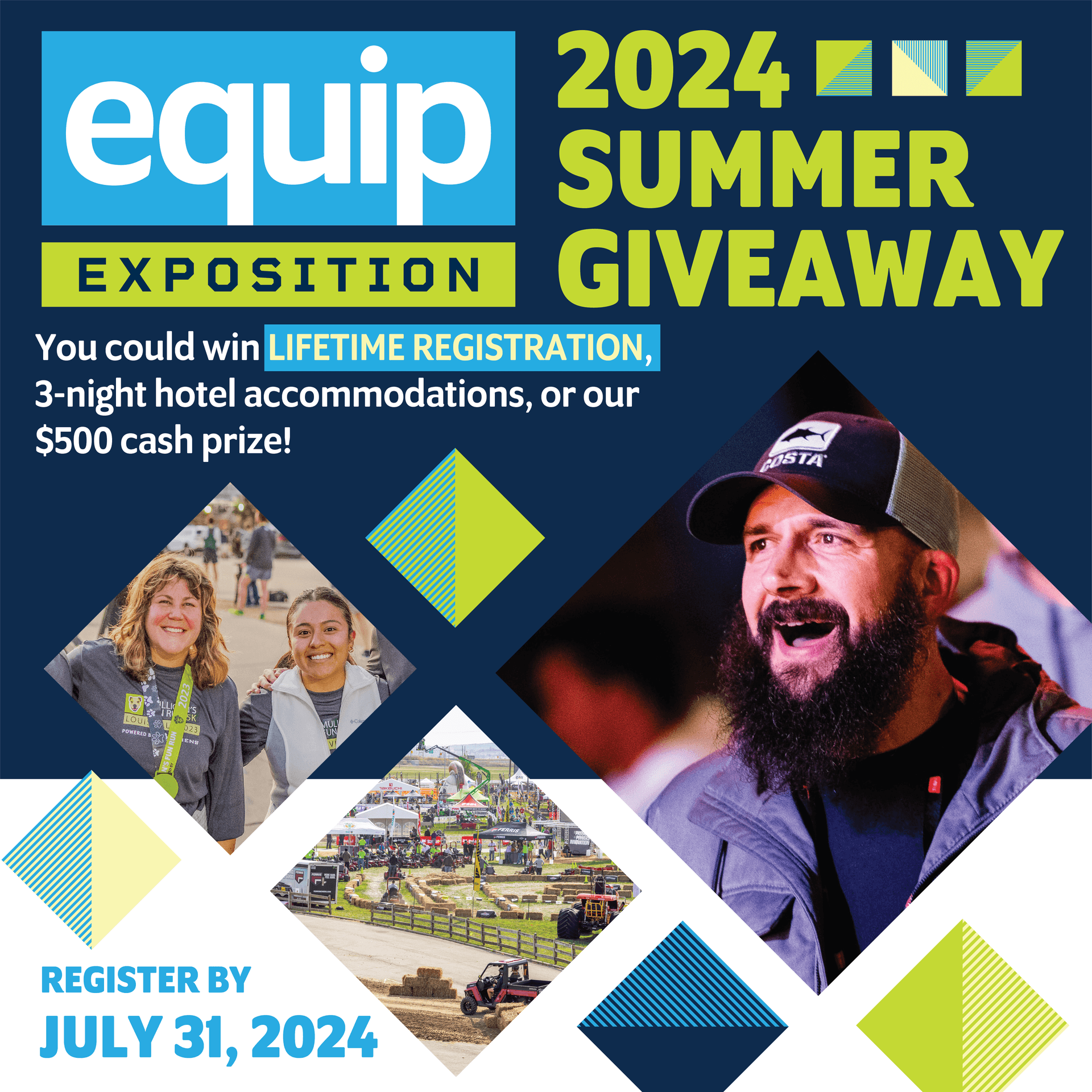 Equip Expo’s Summer Giveaway Offers a Chance for Lifetime Trade Show Registration, $500 Gift Card, Hotel Stay-f19ef689-420f-482f-a3cb-f8dd8a760aab